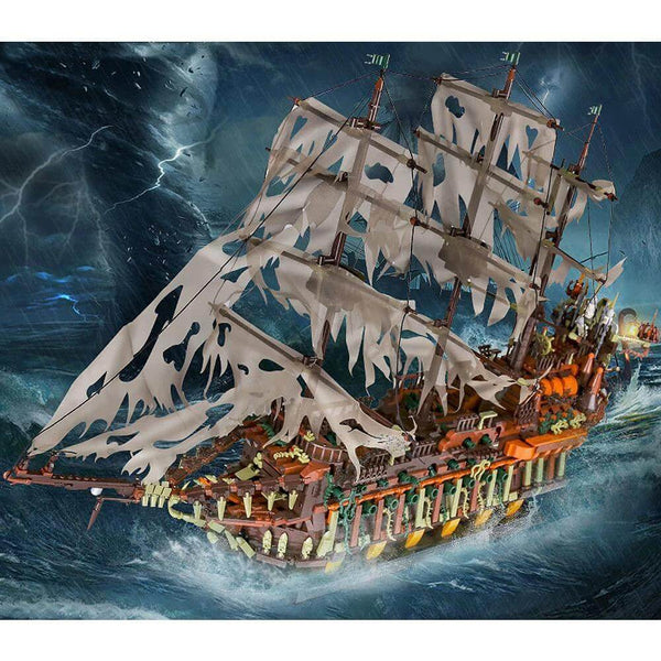 Mould King 13138 - Piratenschiff The Flying Dutchman - 3653 Klemmbausteine