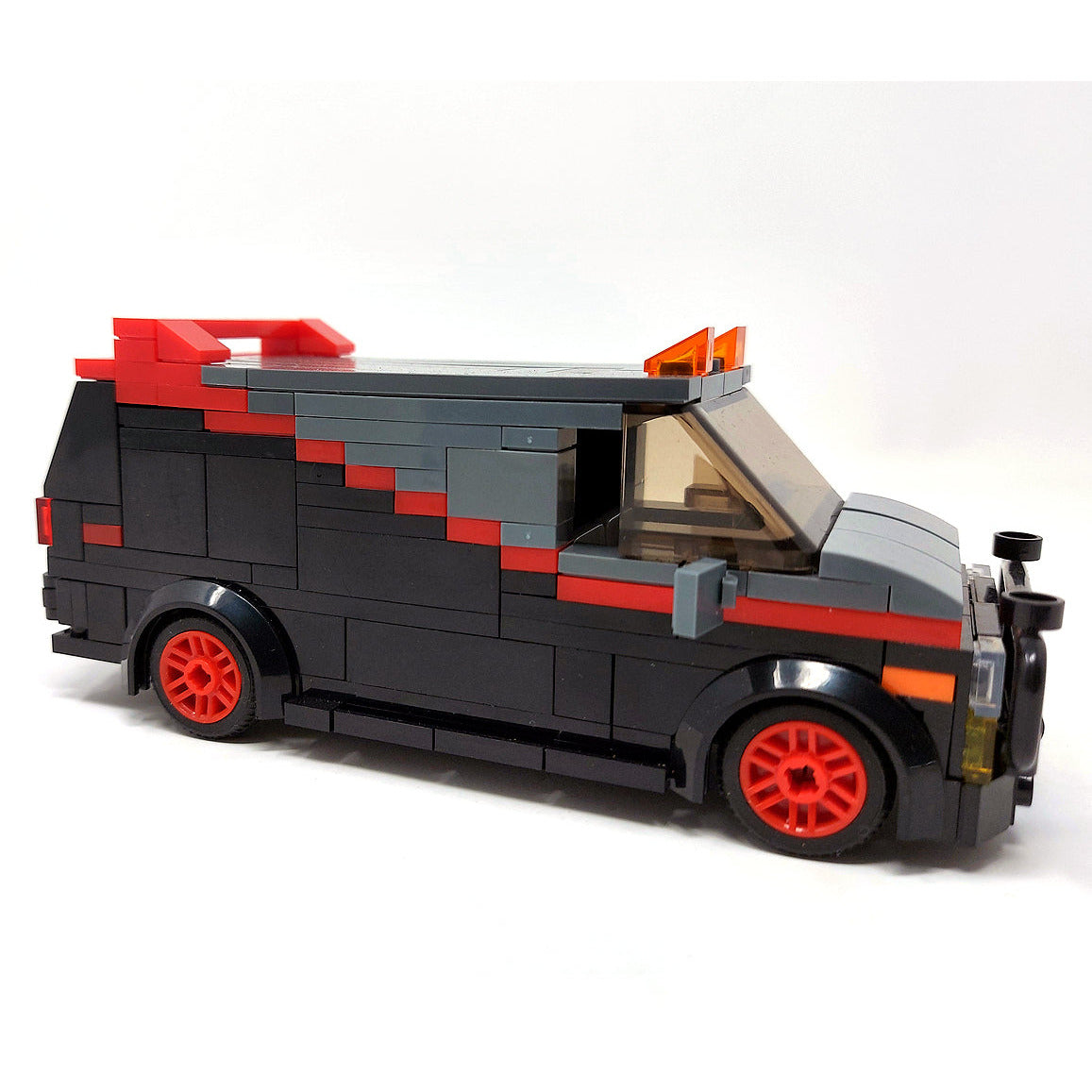 Modbrix 8025 - A-Team Van GMC Vandura - Minifig Scale - 251 Klemmbaust