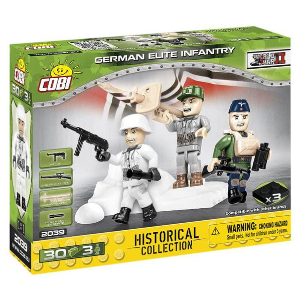 Cobi 2039 - Deutsche Wehrmacht Elitetruppen - 30 Bauteile