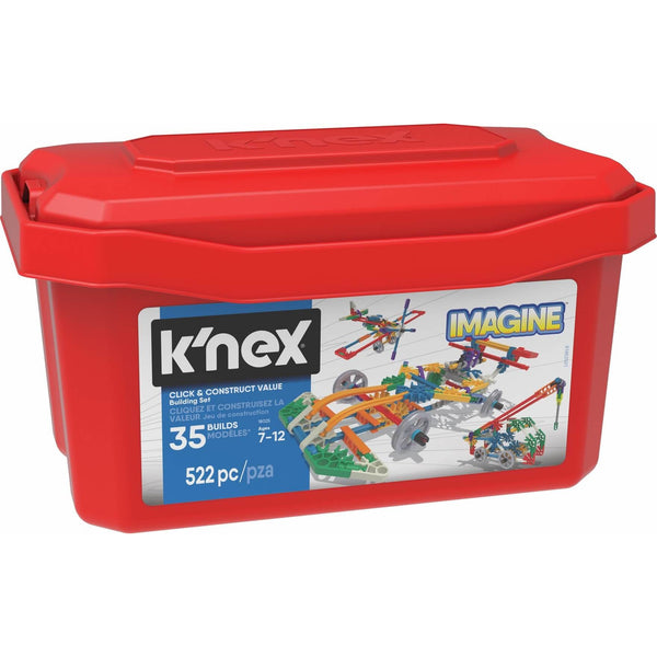 Knex 35375- Technic Bausteine Box Konstruktionsspielzeug - 522 Klemmbausteine