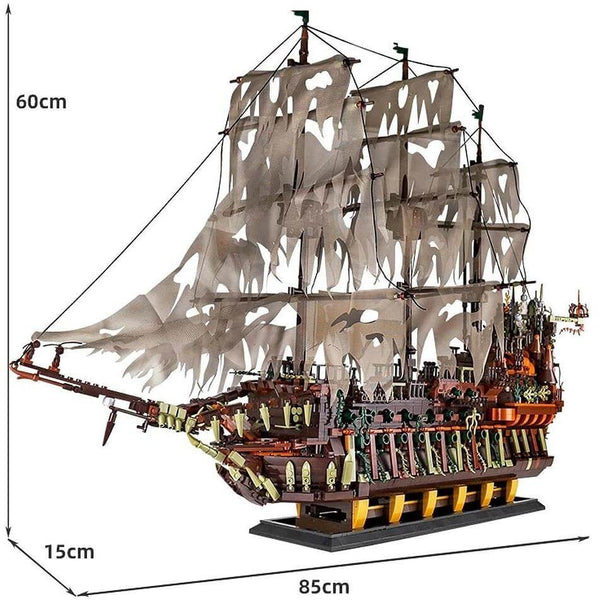 Mould King 13138 - Piratenschiff The Flying Dutchman - 3653 Klemmbausteine