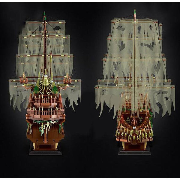 Mould King 13138 - Piratenschiff The Flying Dutchman - 3653 Klemmbausteine