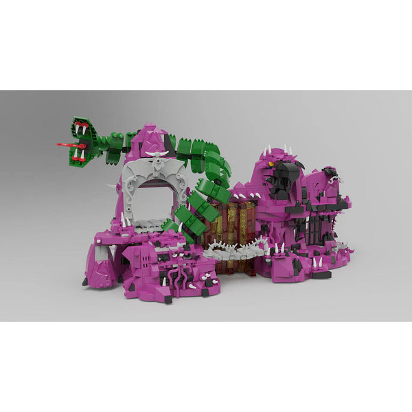 Modbrix 9036 - MotU Snake Mountain Burg - 1600 Klemmbausteine