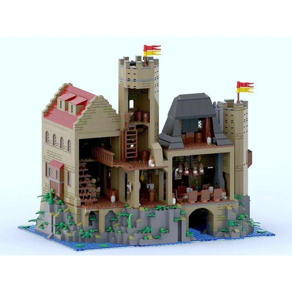 Modbrix 106663 - Ritterorden Burg - 1667 Klemmbausteine