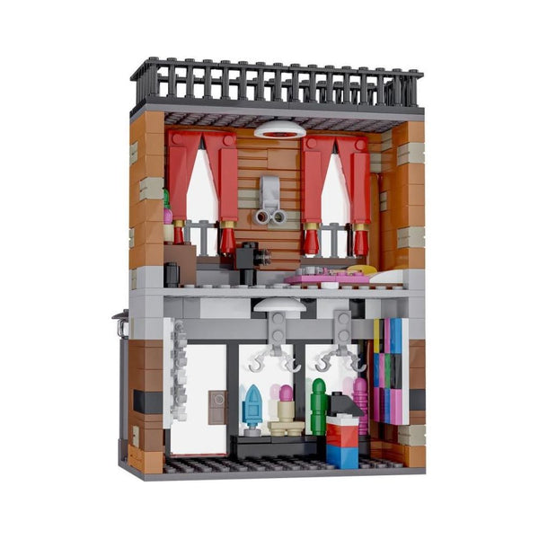Modbrix 106727 - Sex Shop Ladengeschäft - 267 Klemmbausteine