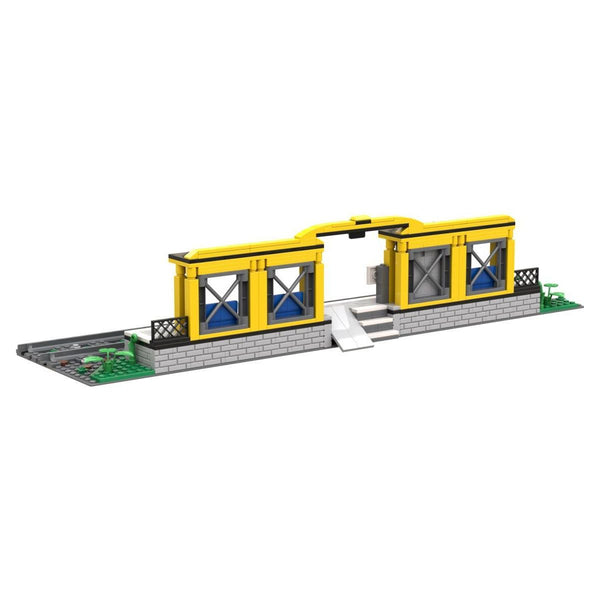 Modbrix 107198 - City Bahnsteig - 381 Klemmbausteine