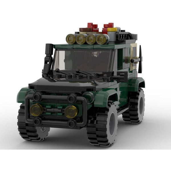 Modbrix 107298 - Defender 4x4 Geländewagen, 295 Klemmbausteine