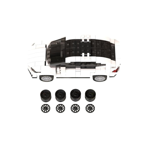 Modbrix 107310 - Elektrischer SUV Model X Flügeltürer, 393 Klemmbausteine