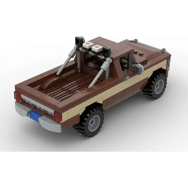 Modbrix 107473 - Sierra Classic Pick Up des "Unknown Stuntman" - 341 Klemmbausteine