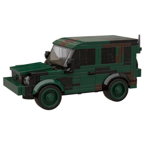 Modbrix 107594 - Bundeswehr Geländewagen Wolf, 269 Klemmbausteine