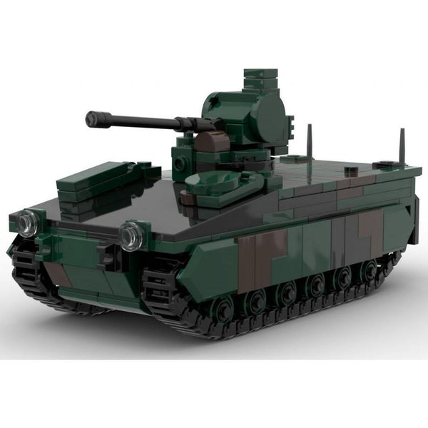 Modbrix 107702 - Bundeswehr Schützenpanzer (SPz) Marder, 408 Klemmbausteine