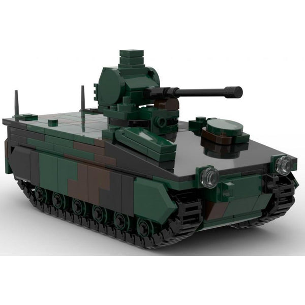 Modbrix 107702 - Bundeswehr Schützenpanzer (SPz) Marder, 408 Klemmbausteine