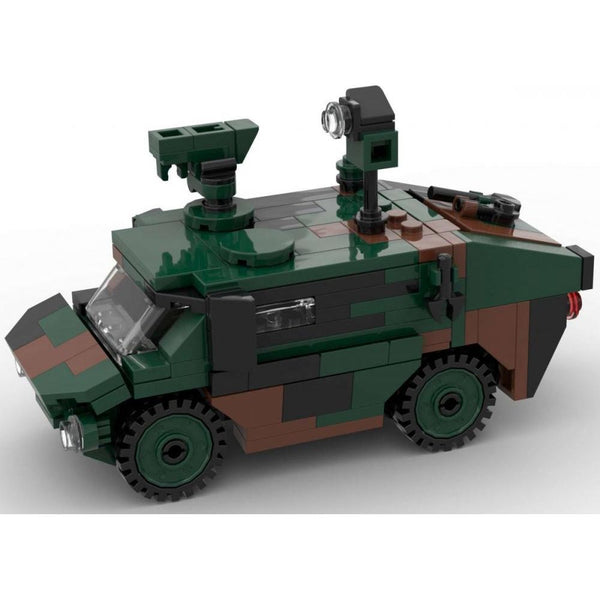 Modbrix 107906 - Bundeswehr Spähwagen Fennek - 226 Klemmbausteine