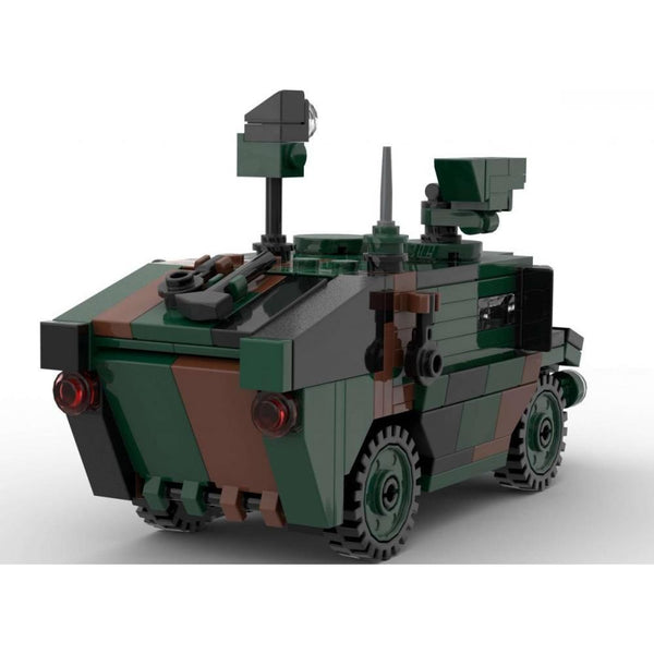 Modbrix 107906 - Bundeswehr Spähwagen Fennek - 226 Klemmbausteine
