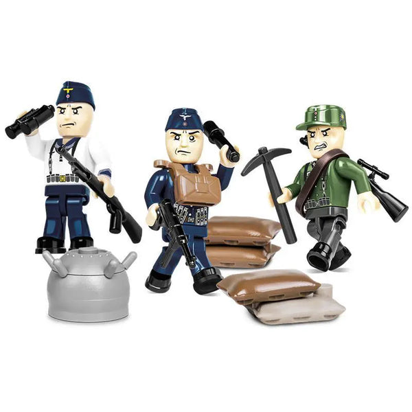 Cobi 2046 - Deutsche Infantrie Narvik 1940 - 30 Bauteile