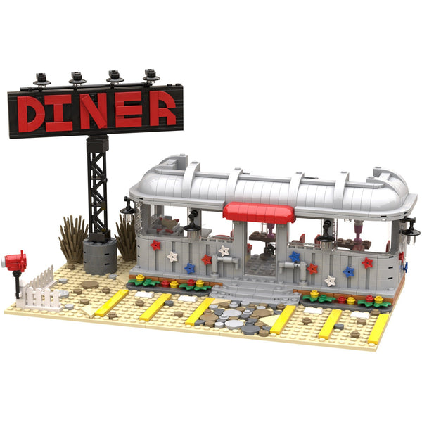 Modbrix 8039 - Joe's Diner American Diner Restaurant - 622 Klemmbausteine