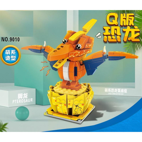 LiMei Toys 9010 - Pterodactyl Dino-Ei - 278 Klemmbausteine