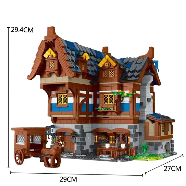 Mork 033002 - Mittelalterliche Stadt Taverne - 3451 Klemmbausteine
