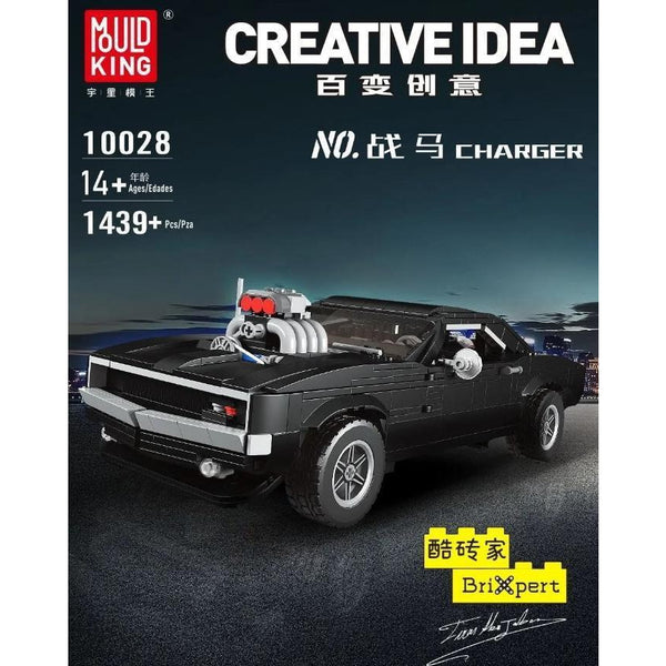 Mould King 10028 - Muscle Car - 1439 Klemmbausteine