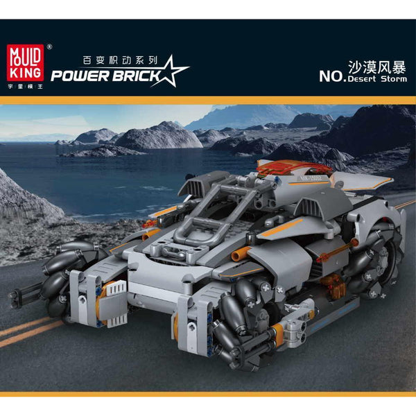 Mould King 15052 - 2,4 Ghz RC Technik Auto Desert Storm - 555 Klemmbausteine