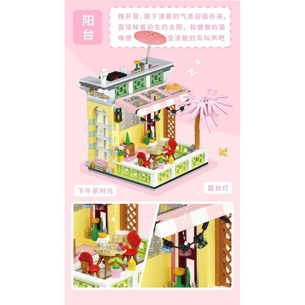 Pantasy 2079 - Miami Beach Strand Villa (mini blocks) - 2527 Klemmbausteine