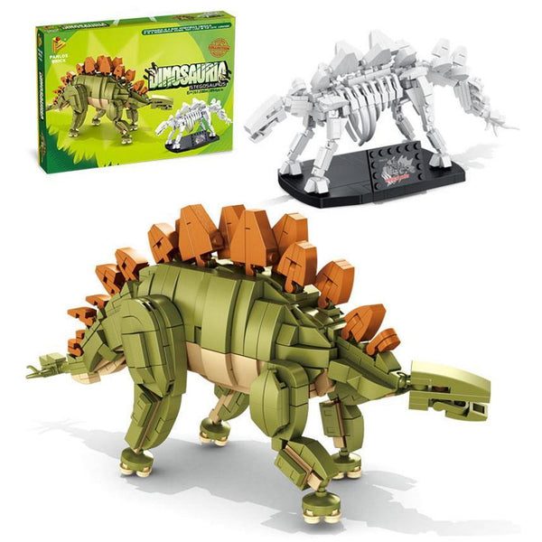 Panlos 612004 - Stegosaurus und Fossil - 894 Klemmbausteine