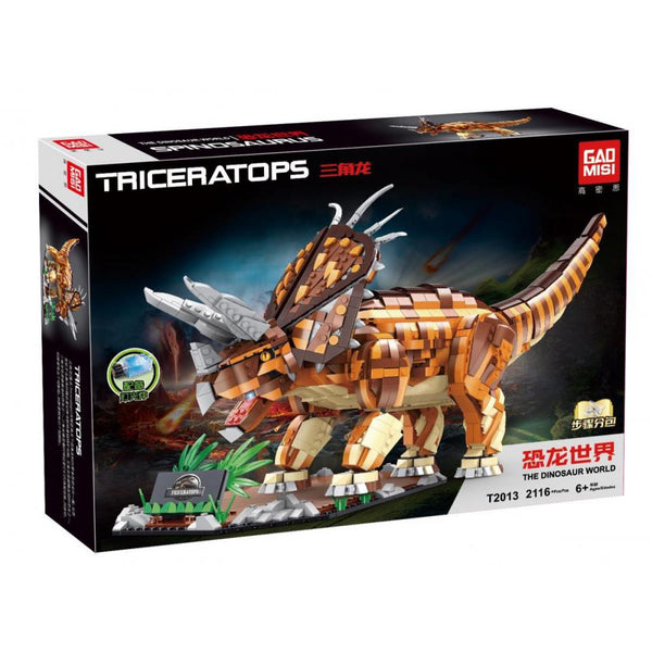 TaiGaoLe T2013 - Triceratops Dinosaurier - 2116 Klemmbausteine