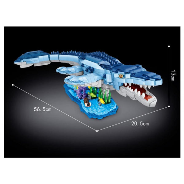 TaiGaoLe T2020 - Mosasaurus Meeresreptil - 1158 Klemmbausteine