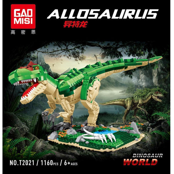 TaiGaoLe T2021 - Allosaurus Dinosaurier - 1160 Klemmbausteine