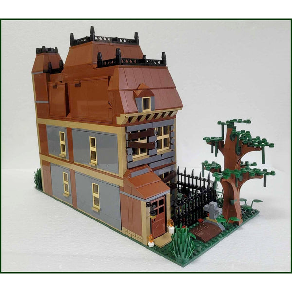 Modbrix 107064 - Gruselvilla Geisterhaus - 1736 Klemmbausteine
