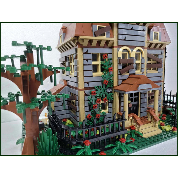 Modbrix 107064 - Gruselvilla Geisterhaus - 1736 Klemmbausteine