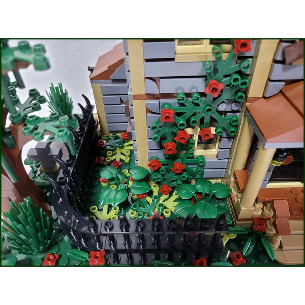 Modbrix 107064 - Gruselvilla Geisterhaus - 1736 Klemmbausteine