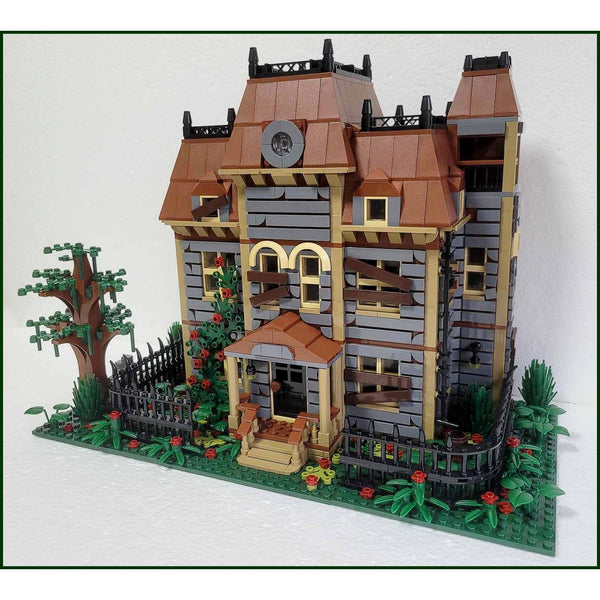 Modbrix 107064 - Gruselvilla Geisterhaus - 1736 Klemmbausteine