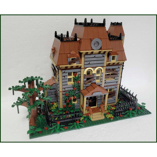 Modbrix 107064 - Gruselvilla Geisterhaus - 1736 Klemmbausteine