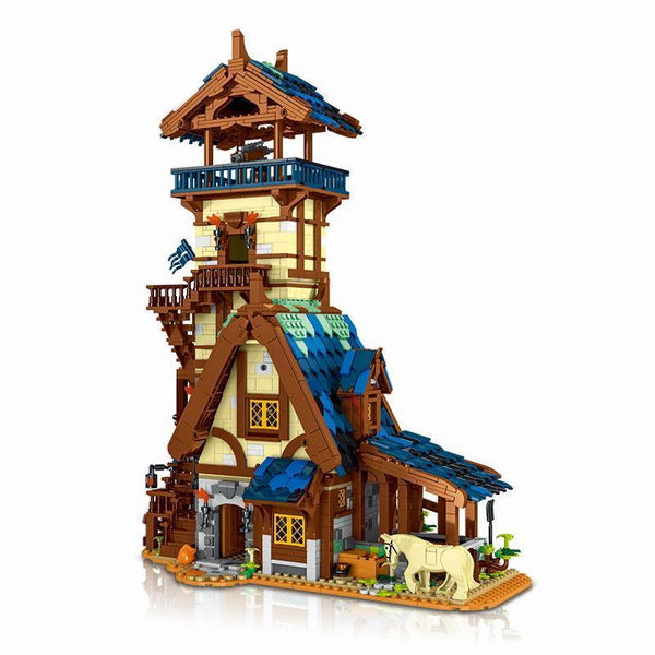 UrGe 50106 - Mittelalterliche Stadt Wachturm - 3061 Klemmbausteine
