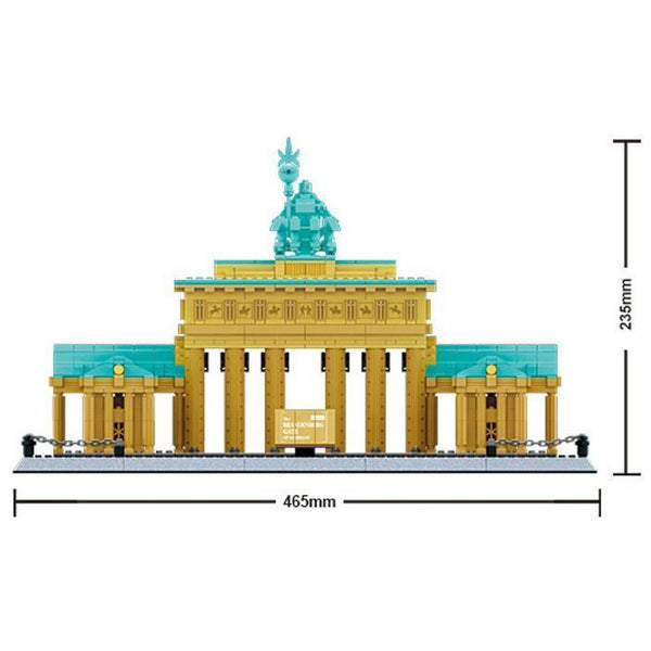 Wange 6211 - Brandenburger Tor - 1552 Klemmbausteine