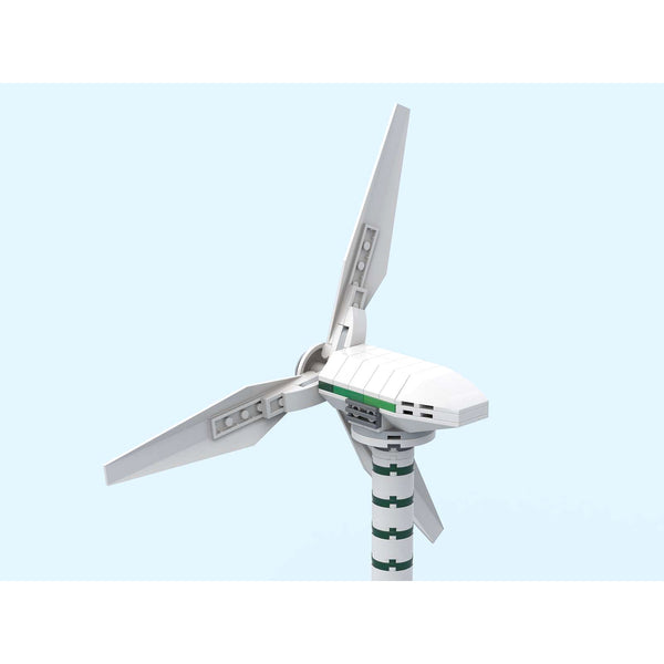 Modbrix 106731 - Windrad mit Kornfeld - 192 Klemmbausteine