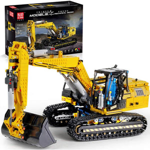 Mould King 13112 - Linkbelt Technik RC Bagger 2.4 Ghz - 1830 Klemmbausteine