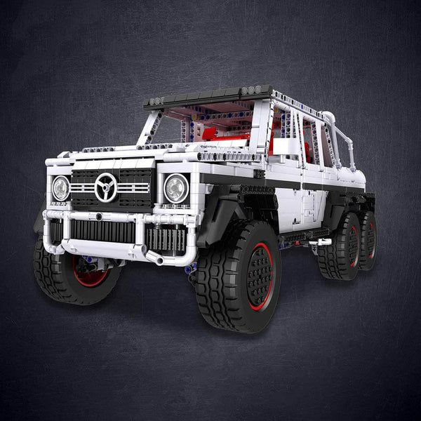 Mould King 13061 - Technic 2,4 Ghz RC Offroad Auto MB G700 6x6  - 3686 Klemmbausteine