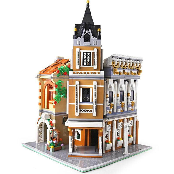 Mould King 16026 - Altstadt Restaurant Modular Building mit LED Beleuchtung - 3039 Klemmbausteine