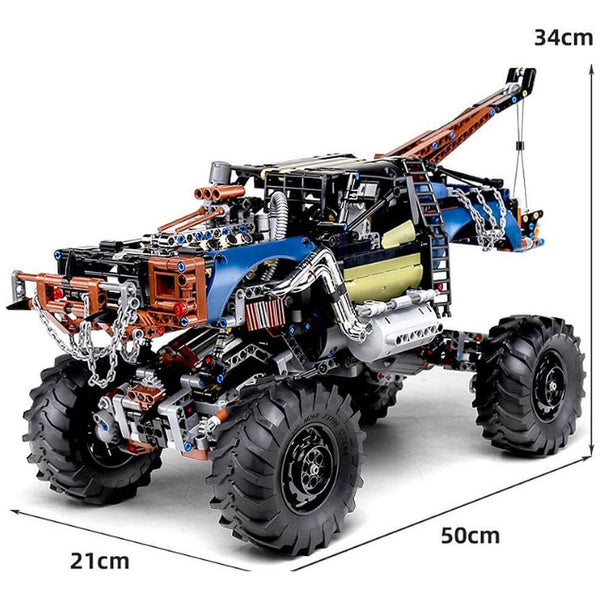 Mould King 18006 -  2,4 Ghz RC Technik Monstertruck Rebel Tow - 1507 Klemmbausteine [17308006]