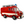 Laden Sie das Bild in den Galerie-Viewer, Modbrix 8006 -  Feuerwehrauto Ford Transit MK1 Kastenwagen,239 Klemmbausteine
