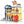 Laden Sie das Bild in den Galerie-Viewer, Mould King 16031 - Friseurladen mit Beleuchtung - 2267 Klemmbausteine
