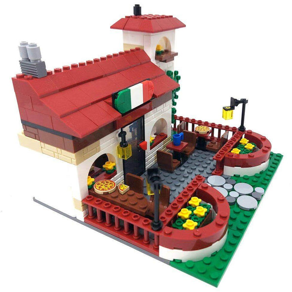 Modbrix 18267015 - Pizzeria Ristorante Haus - 328 Klemmbausteine