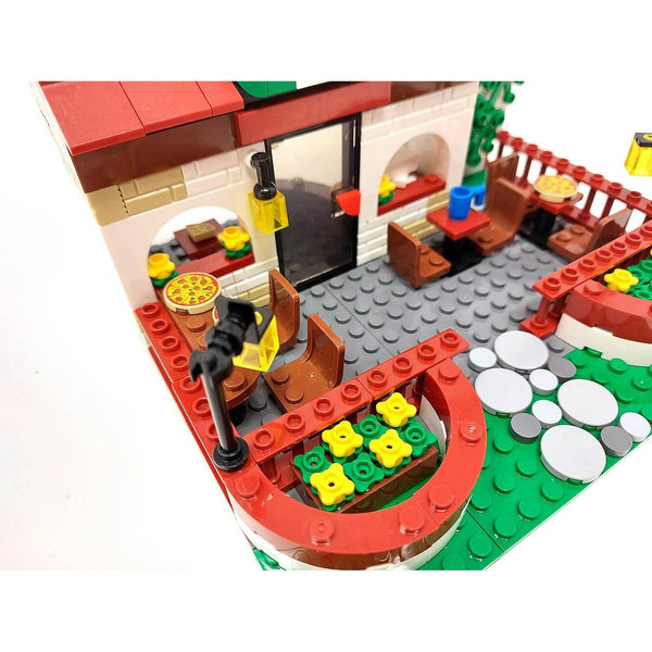 Modbrix 18267015 - Pizzeria Ristorante Haus - 328 Klemmbausteine