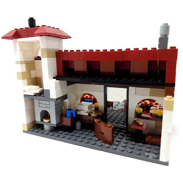 Modbrix 18267015 - Pizzeria Ristorante Haus - 328 Klemmbausteine