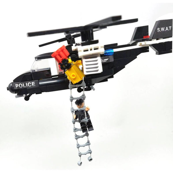 SWAT Hubschrauber V-22 Osprey inkl. Minifiguren - 260 Klemmbausteine