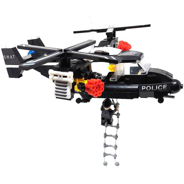 SWAT Hubschrauber V-22 Osprey inkl. Minifiguren - 260 Klemmbausteine