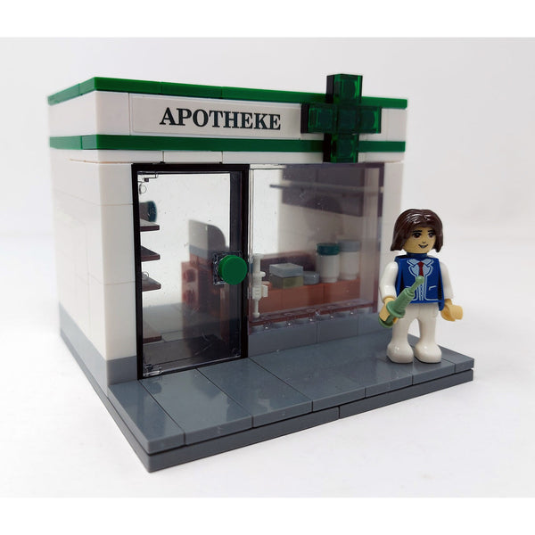 Modbrix 8014 - Apotheke inkl. Minifigur - 164 Klemmbausteine