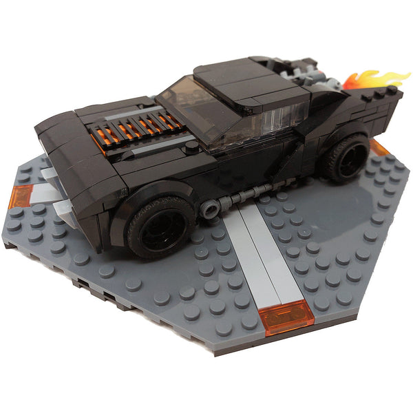 Modbrix 9064 - Bat Car Auto im Muscle Car Look - 307 Klemmbausteine